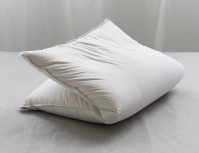 Pillow folded in half